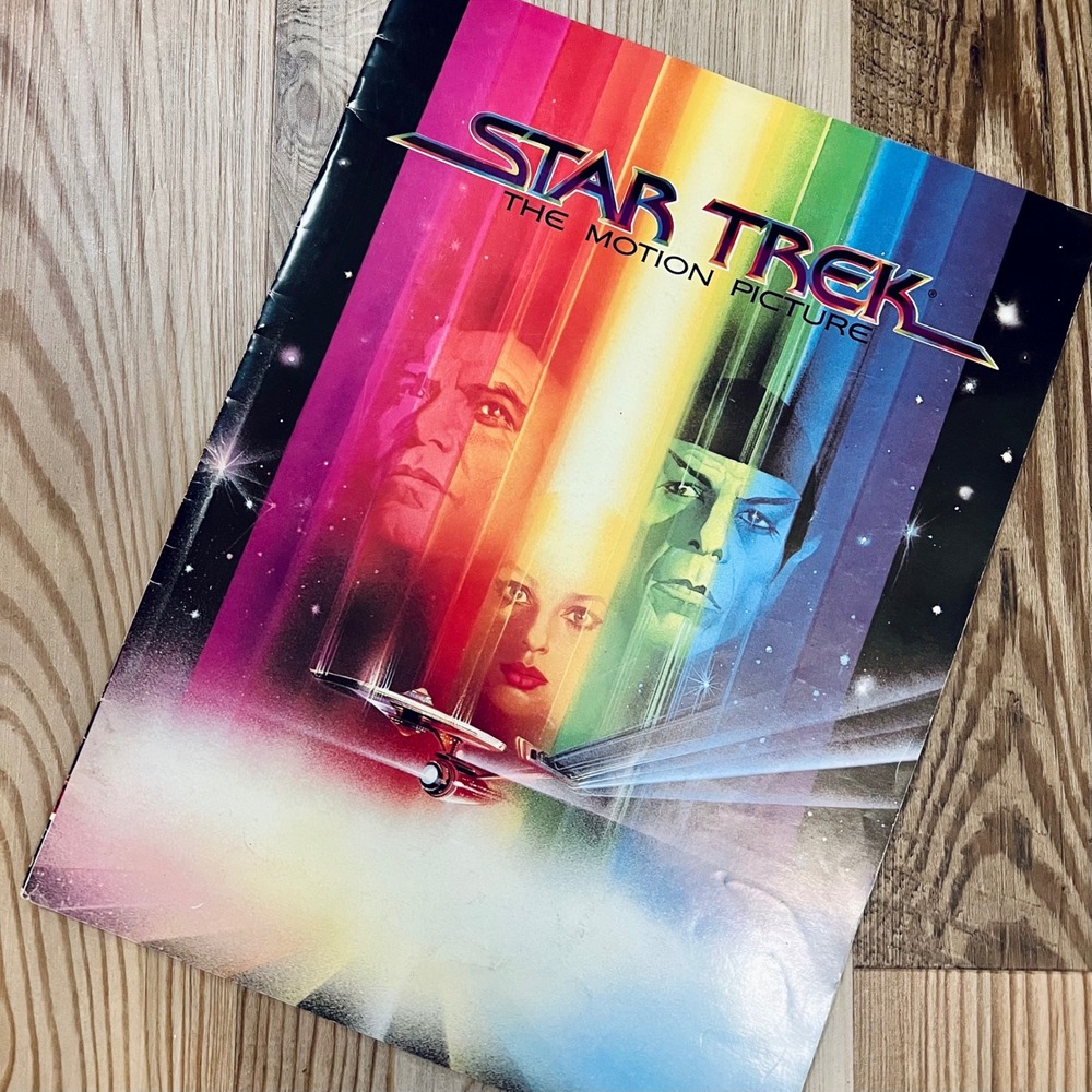 Vintage 1979 Star Trek The Motion Picture Souvenir Program Movie Collectible